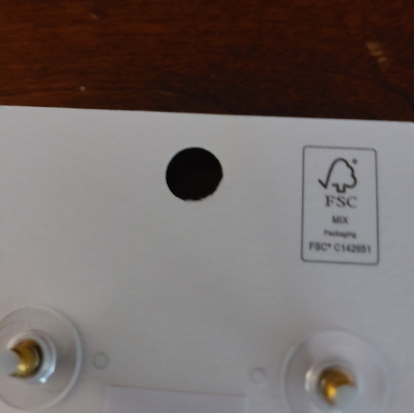 Pearl Bow Earrings - Picture 2 of 3